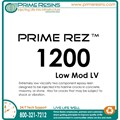 Prime Resins Prime Rez 1200 Low Mod LV
